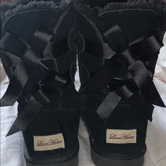 Women's Winter Leather Classic Snow Ankle Boots - Picture 1 of 2